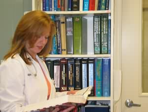 Dr. Profeta consults our resource library