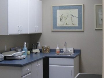 one of our five exam rooms